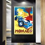 affiche monaco vintage