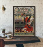 affiche montmartre vintage