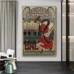 affiche montmartre vintage