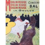 affiche moulin rouge la goulue