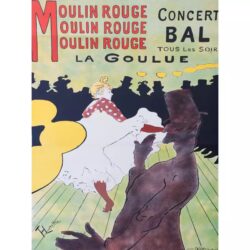 affiche moulin rouge la goulue