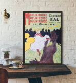 affiche moulin rouge la goulue