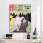 affiche moulin rouge la goulue
