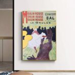 affiche moulin rouge la goulue