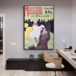 affiche moulin rouge la goulue