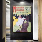 affiche moulin rouge la goulue