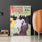 affiche moulin rouge la goulue