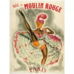 affiche moulin rouge