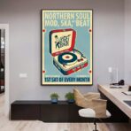 affiche musique vintage