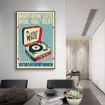 affiche musique vintage