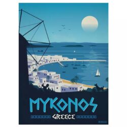 affiche mykonos