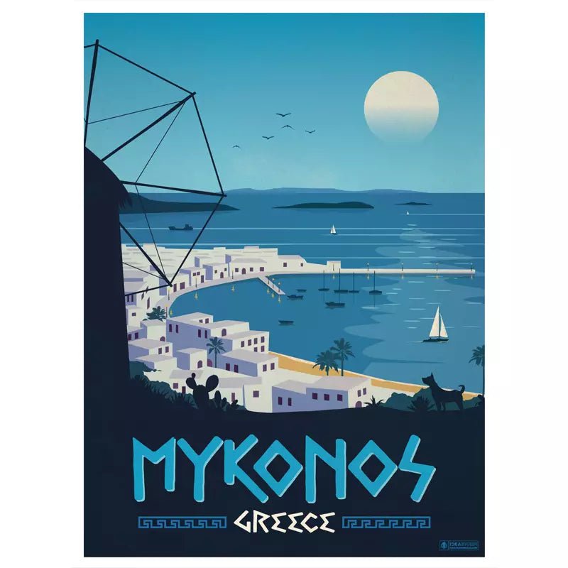 affiche-mykonos_1 affiche mykonos