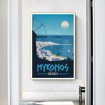 affiche mykonos