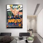 affiche naruto vintage