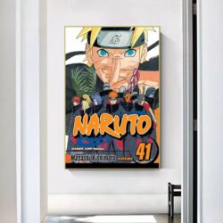 affiche naruto vintage