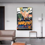 affiche naruto vintage