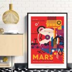 affiche nasa vintage