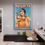 affiche negrita rhum