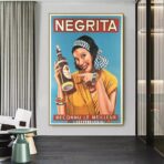 affiche negrita rhum