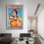 affiche negrita rhum