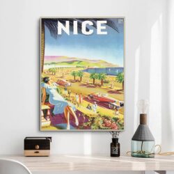 affiche nice vintage