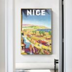 affiche nice vintage