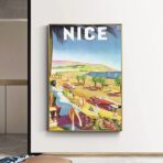 affiche nice vintage