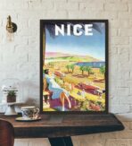affiche nice vintage