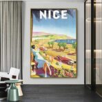 affiche nice vintage