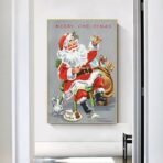 affiche noël vintage