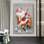 affiche noël vintage