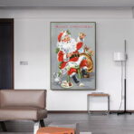 affiche noël vintage