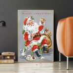 affiche noël vintage