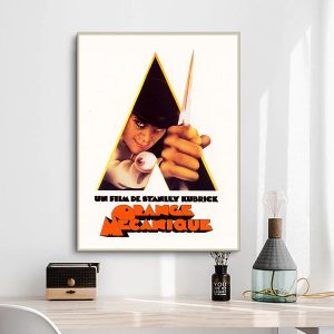 affiche orange mécanique