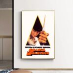 affiche orange mécanique