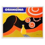 affiche orangina vintage