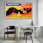 affiche orangina vintage
