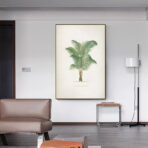 affiche palmier vintage