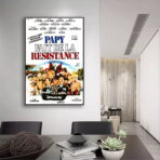 affiche papy fait de la résistance
