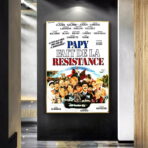 affiche papy fait de la résistance
