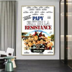 affiche papy fait de la résistance
