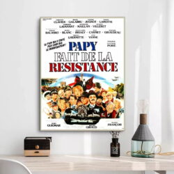 affiche papy fait de la résistance