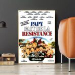affiche papy fait de la résistance