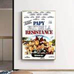 affiche papy fait de la résistance
