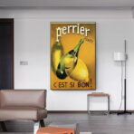 affiche perrier vintage