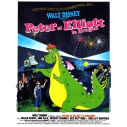 affiche peter et elliott le dragon