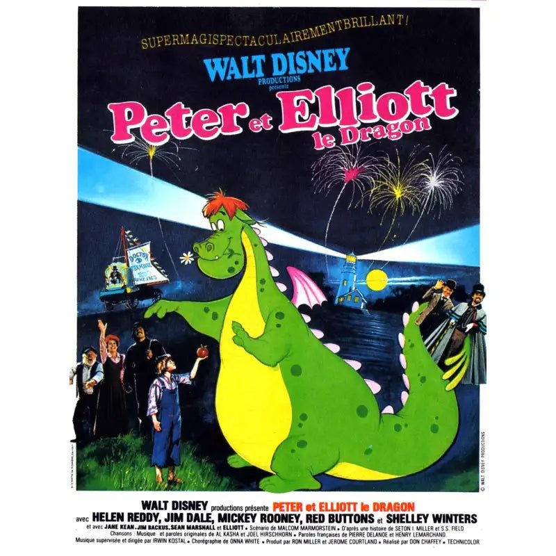 affiche-peter-et-elliott-le-dragon affiche peter et elliott le dragon