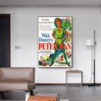affiche peter pan disney