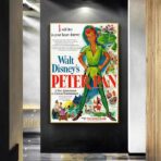 affiche peter pan disney