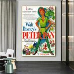 affiche peter pan disney